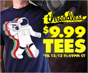 Threadless $9.99 Sale