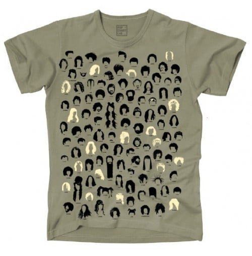 Pop Chart Lab T-Shirt Music Haircuts