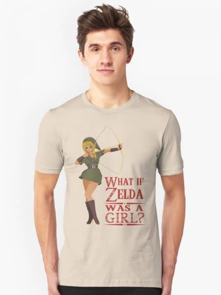 ugentlig ring De er What If Zelda Was a Girl Shirt - T-Roundup - Discover Graphic T-Shirts