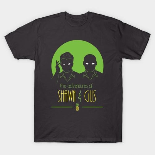 The Adventures of Shawn and Gus Psych T-Shirt